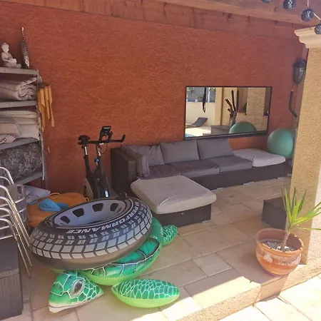 ヴィラ Location Magnifique Provencale Familiale Piscine 6 Chambres, Ideal Pour Enfants, Proche Mer,entre Nimes Et Montpellier Mus